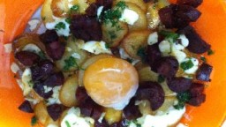 Recepta de cuina de Ous estrellats amb xoriço